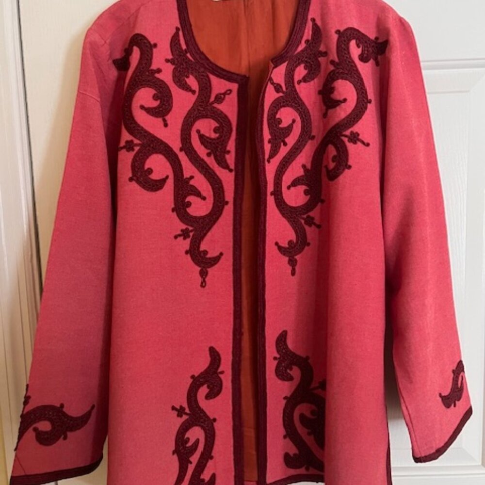 Hand embroidered Egyptian jacket